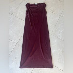 Loulou Studio Red Maxi Slip Dress for Cocktail